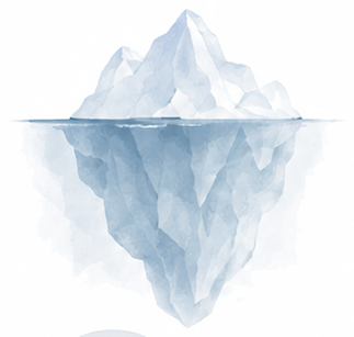意識と無意識の氷山モデル